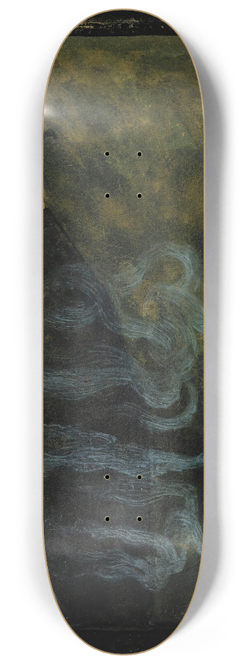 Hugo Simberg - Vision 8.25 inch art skate deck