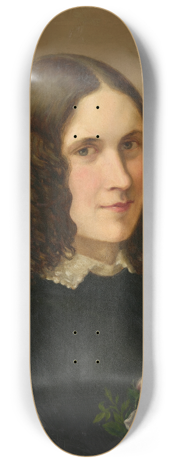 Ida Maier - Self-portrait 8.25 inch art skate deck