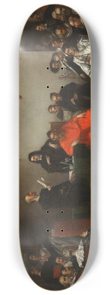 Ignacio Merino - Reading Don Quixote 8.25 inch art skate deck