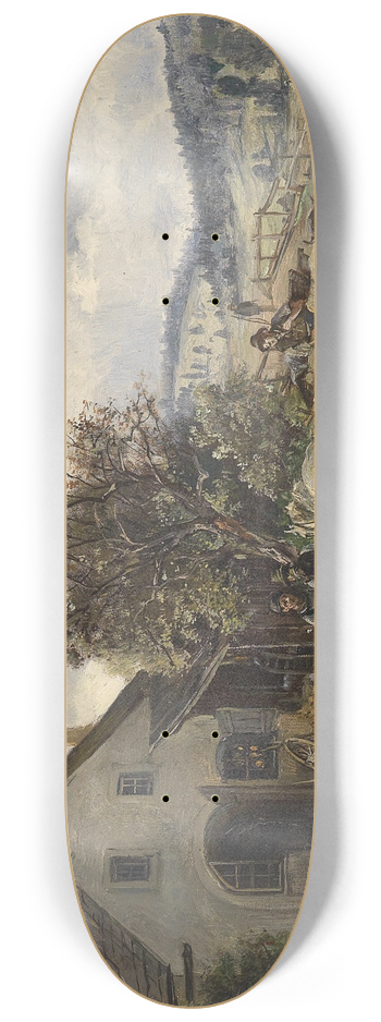Ignaz Ellminger - Vor der Schmiede 8.25 inch art skate deck