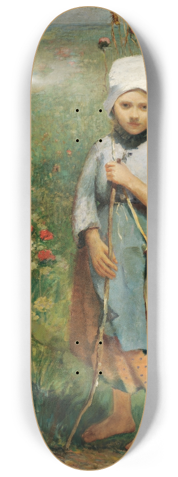 Ignc Ujvry - Shepherd Girl 8.25 inch art skate deck