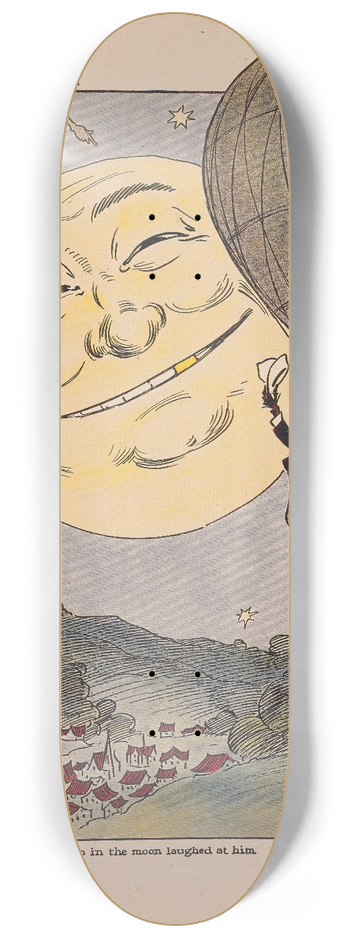 Ike Morgan - The Woggle-Bug book Pl.13 8.25 inch art skate deck