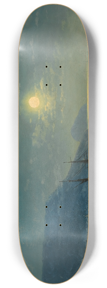 Ilya Nikolaevich Zankovsky - Evening In Crimea 8.25 inch art skate deck