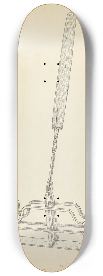 Irene Lawson - Toast Rack 8.25 inch art skate deck