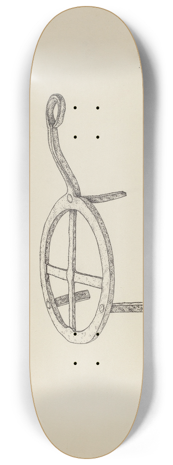 Irene Lawson - Trivet 8.25 inch art skate deck