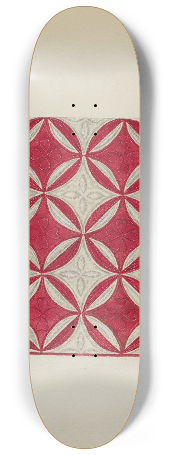 Irene Schaefer - Patchwork Quilt 8.25 inch art skate deck