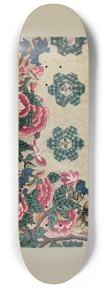 Irene Schaefer - Quilted Bedspread 8.25 inch art skate deck