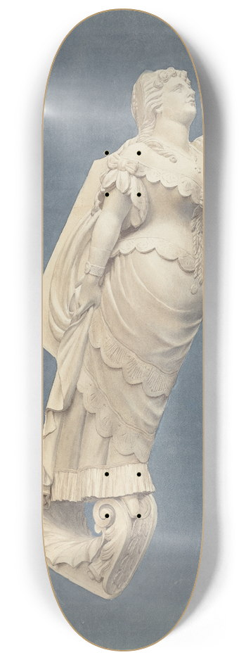 Irving I. Smith - Figurehead 8.25 inch art skate deck