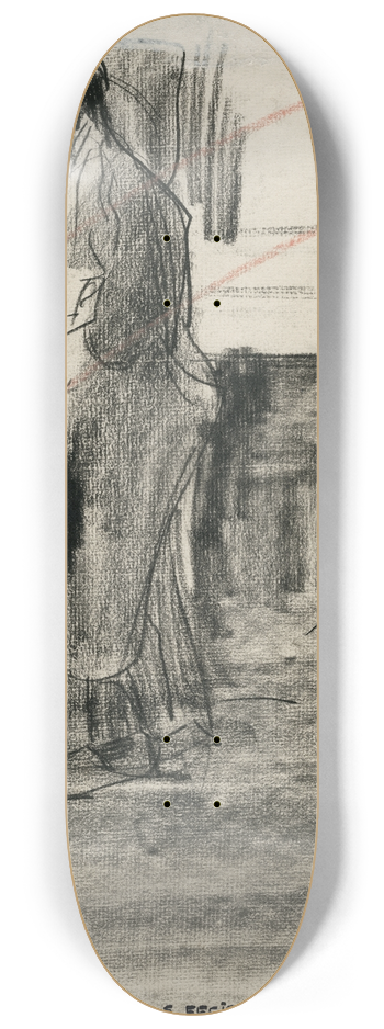 Isaac Israls - Drie keukenhulpen aan het werk 8.25 inch art skate deck