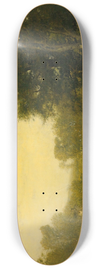 Alexander Helwig Wyant - A Summer Day 8.25 inch art skate deck