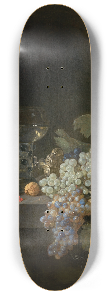 Isaac van Kipshaven - Sumptuous Still Life 8.25 inch art skate deck
