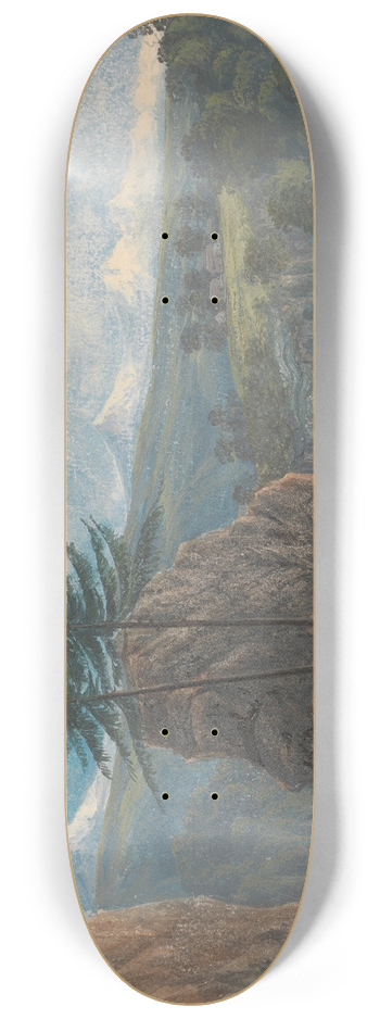 Isaac Weld - Canton- Berne (Switzerland) 8.25 inch art skate deck