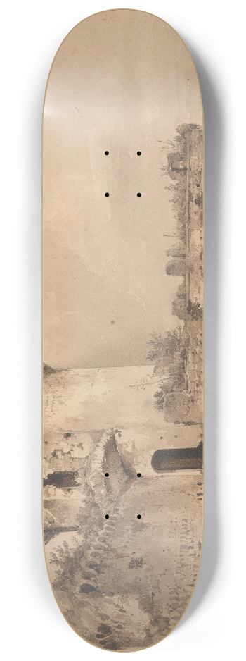 Isaac Weld - Ruins 8.25 inch art skate deck