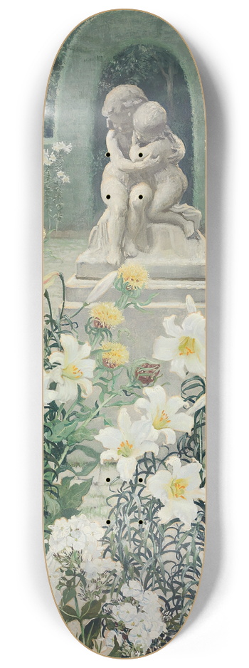 Isabel Codrington - The Lily Garden 8.25 inch art skate deck