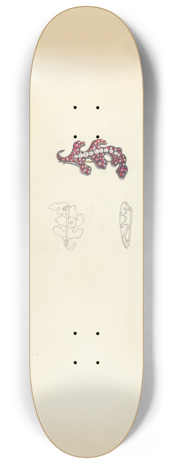 Isidore Steinberg - Brooch 8.25 inch art skate deck