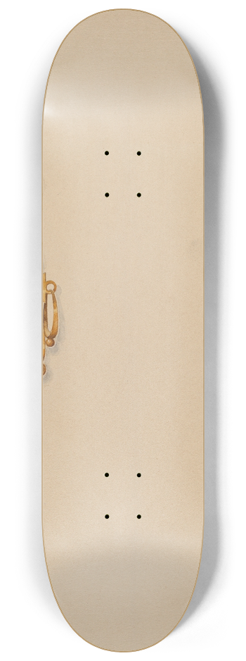 Isidore Steinberg - Earrings 8.25 inch art skate deck