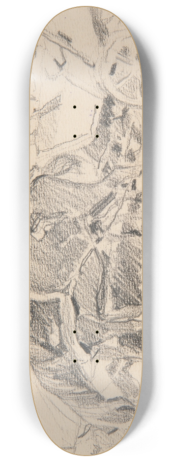 Ivan Ivanec - Ko przy chopskiej furze 8.25 inch art skate deck