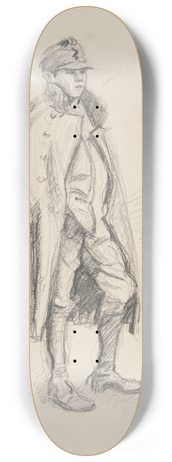 Ivan Ivanec - onierz Legionu Ukraiskich Strzelcw Siczowych (1914-1920) 8.25 inch art skate deck