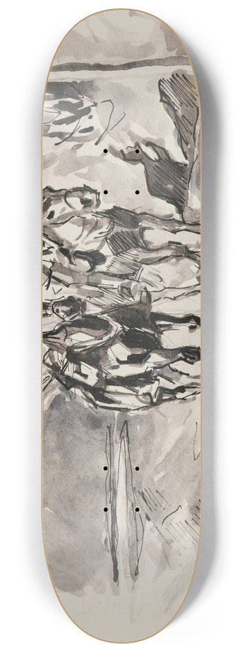 Ivan Ivanec - Uani niemieccy na koniach 8.25 inch art skate deck