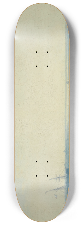 Ivan Konstantinovich Aivazovsky - Sailors Coming Ashore 8.25 inch art skate deck