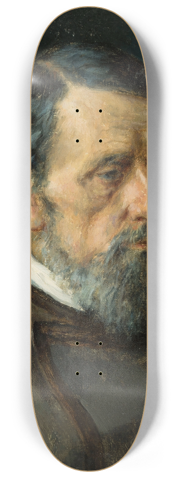 Ivan Kramskoi - Portrait of a man 8.25 inch art skate deck
