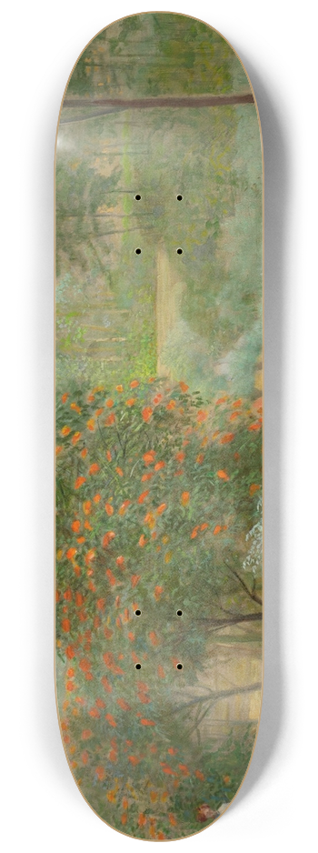 Jacek Malczewski - Landscape with rowanberry 8.25 inch art skate deck