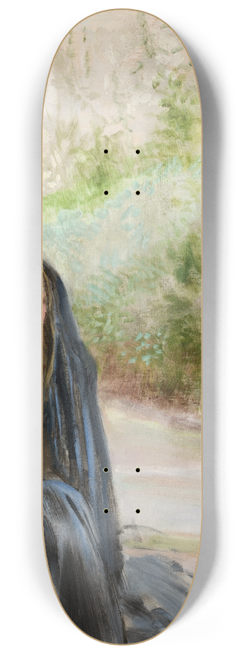 Jacek Malczewski - My Models  Triptych (Right Part) 8.25 inch art skate deck