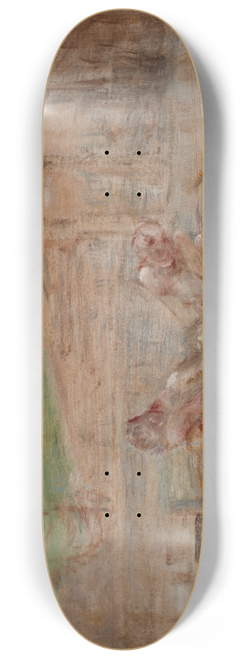 Jacek Malczewski - Sketch to The Poisoned Well 8.25 inch art skate deck