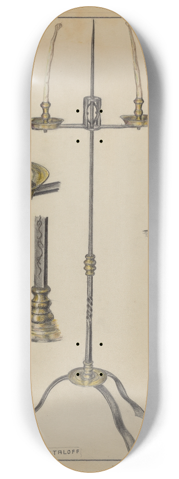 Jack Staloff - Candlestand 8.25 inch art skate deck