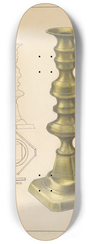 Jack Staloff - Candlestick 8.25 inch art skate deck