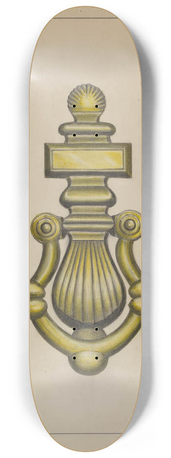 Jack Staloff - Door Knocker 8.25 inch art skate deck