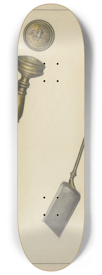 Jack Staloff - Fireplace Equipment 8.25 inch art skate deck
