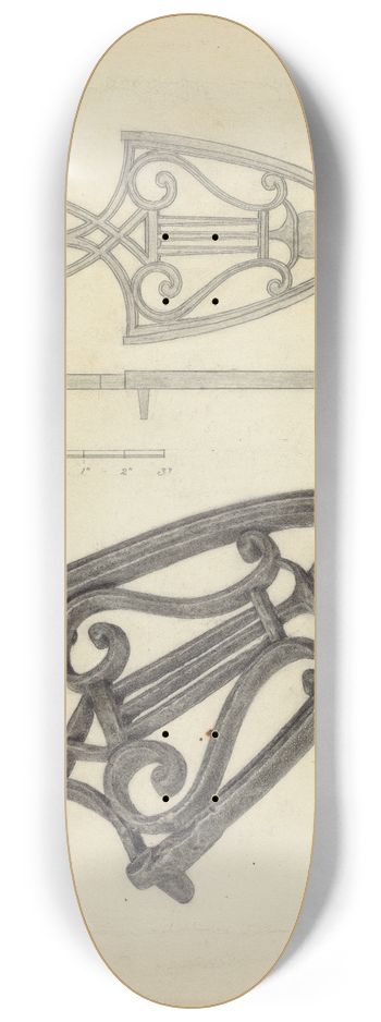 Jack Staloff - Trivet 8.25 inch art skate deck