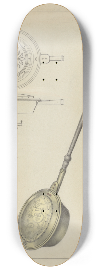 Jack Staloff - Warming Pan 8.25 inch art skate deck