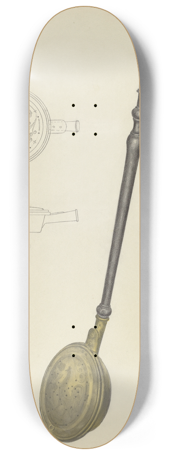 Jack Staloff - Warming Pan 8.25 inch art skate deck