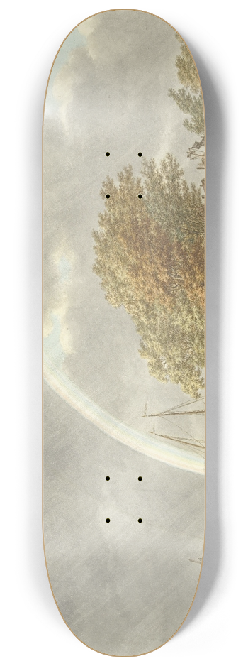 Jacob Cats - Herfst, avond en water 8.25 inch art skate deck