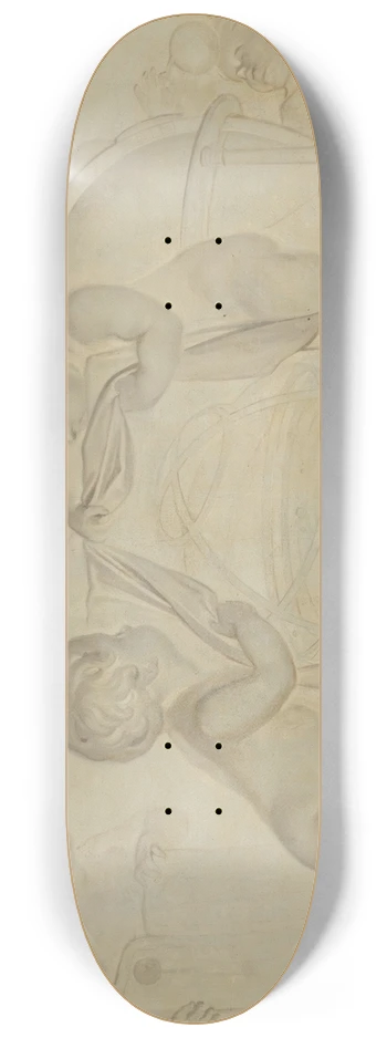 Jacob de Wit - Allegory Of Astronomy 8.25 inch art skate deck