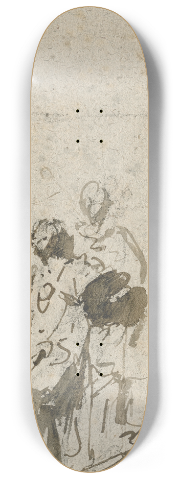 Jacob de Wit - De Schilderkunst 8.25 inch art skate deck