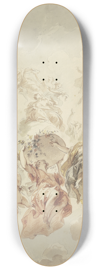 Jacob de Wit - Flora and Zephyr 8.25 inch art skate deck
