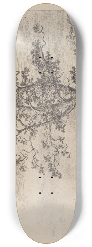 Jacob George Strutt - The Abbots Oak 8.25 inch art skate deck