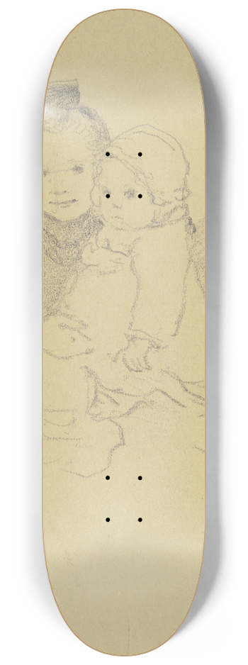 Jacob Happ - Two children 8.25 inch art skate deck