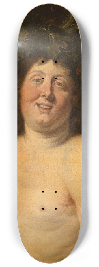 Jacob Jordaens - Bacchus 8.25 inch art skate deck