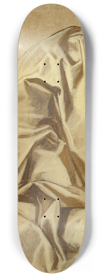 Jacob Jordaens - Man Kneeling, Facing Right 8.25 inch art skate deck