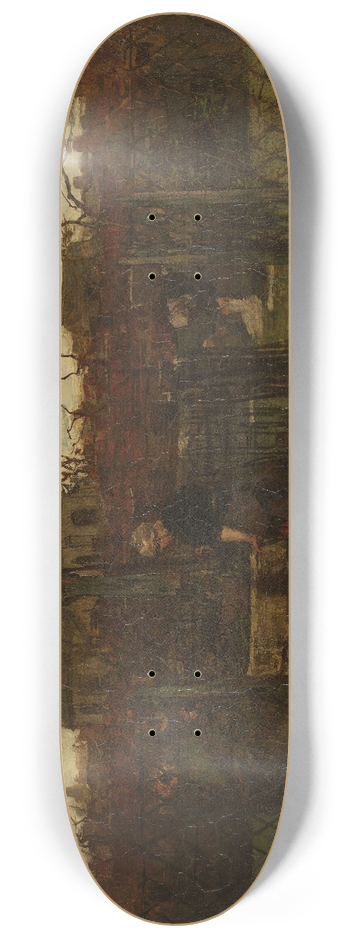 Jacob Maris - A Bleaching Field 8.25 inch art skate deck
