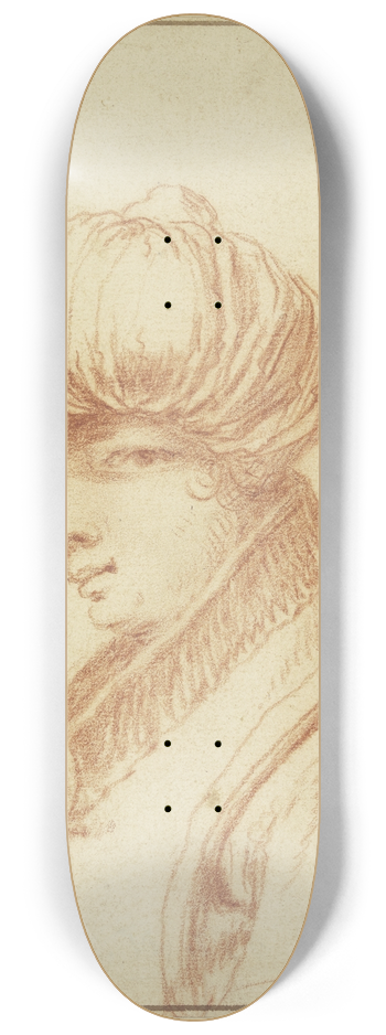 Jacob Pynas - Orientale mit Pfeil und Bogen 8.25 inch art skate deck