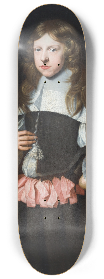 Jacob van Reesbroeck - Portret van Balthasar III Moretus 8.25 inch art skate deck