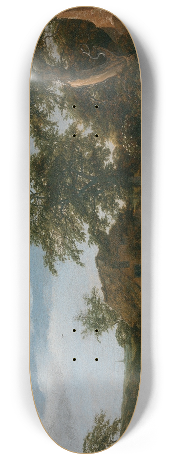 Jacob van Ruisdael - Landscape 8.25 inch art skate deck