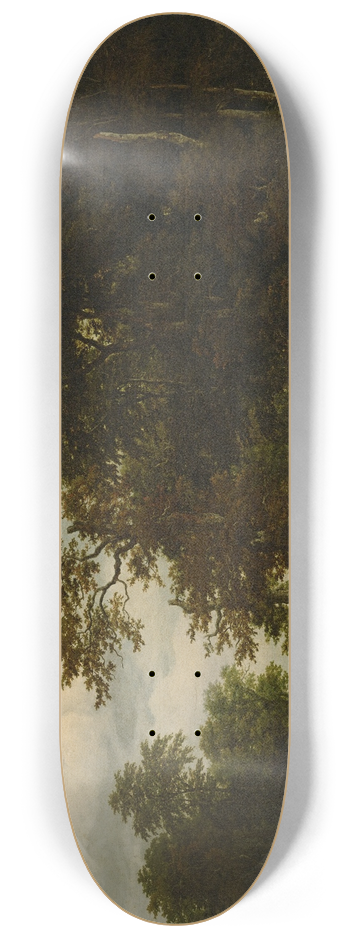 Jacob van Ruisdael - The Great Forest 8.25 inch art skate deck