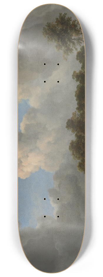 Jacob van Ruisdael - Wheat Fields 8.25 inch art skate deck