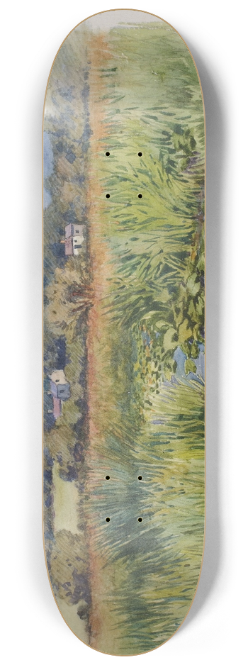 George Elbert Burr - Criccieth, N Wales 8.25 inch art skate deck